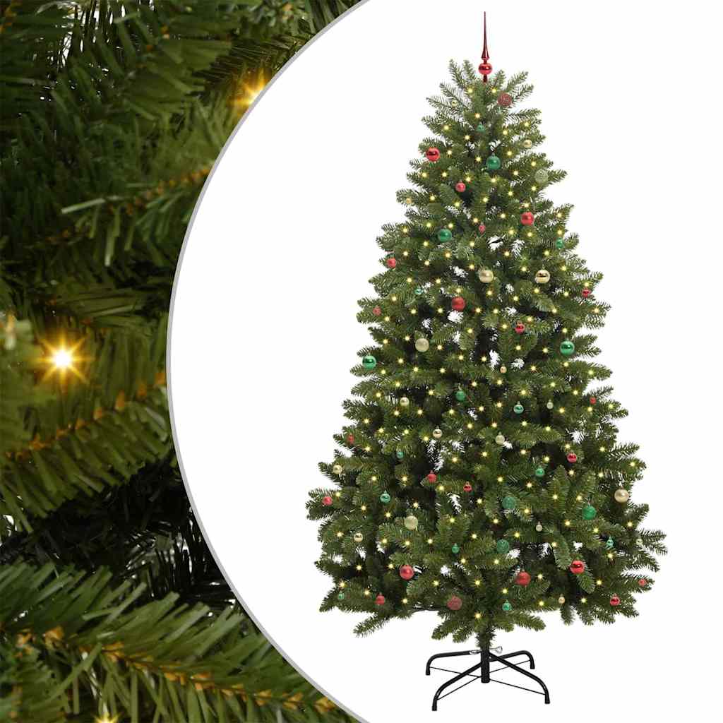 Artificial Christmas Tree with Stand Green 300 cm PVC and Metal