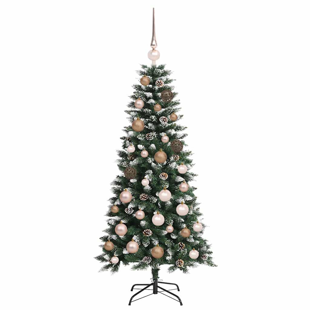 Artificial Christmas Tree with 150 LEDs Green 55 x 55 x 120 cm