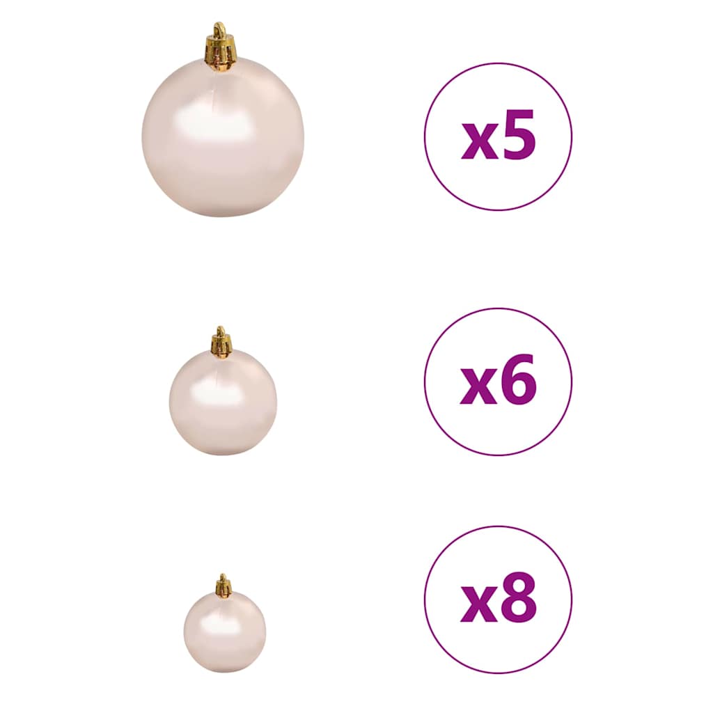 Artificial Christmas Tree with 150 LEDs Green 55 x 55 x 120 cm