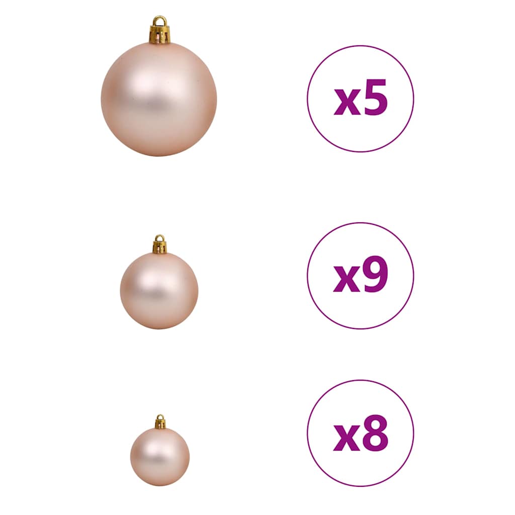 Artificial Christmas Tree with 150 LEDs Green 55 x 55 x 120 cm