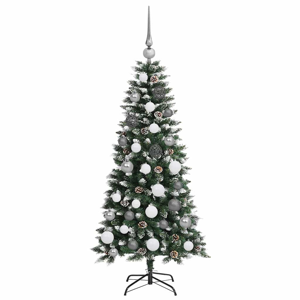 Artificial Christmas Tree with 150 LEDs Green 55 x 55 x 120 cm