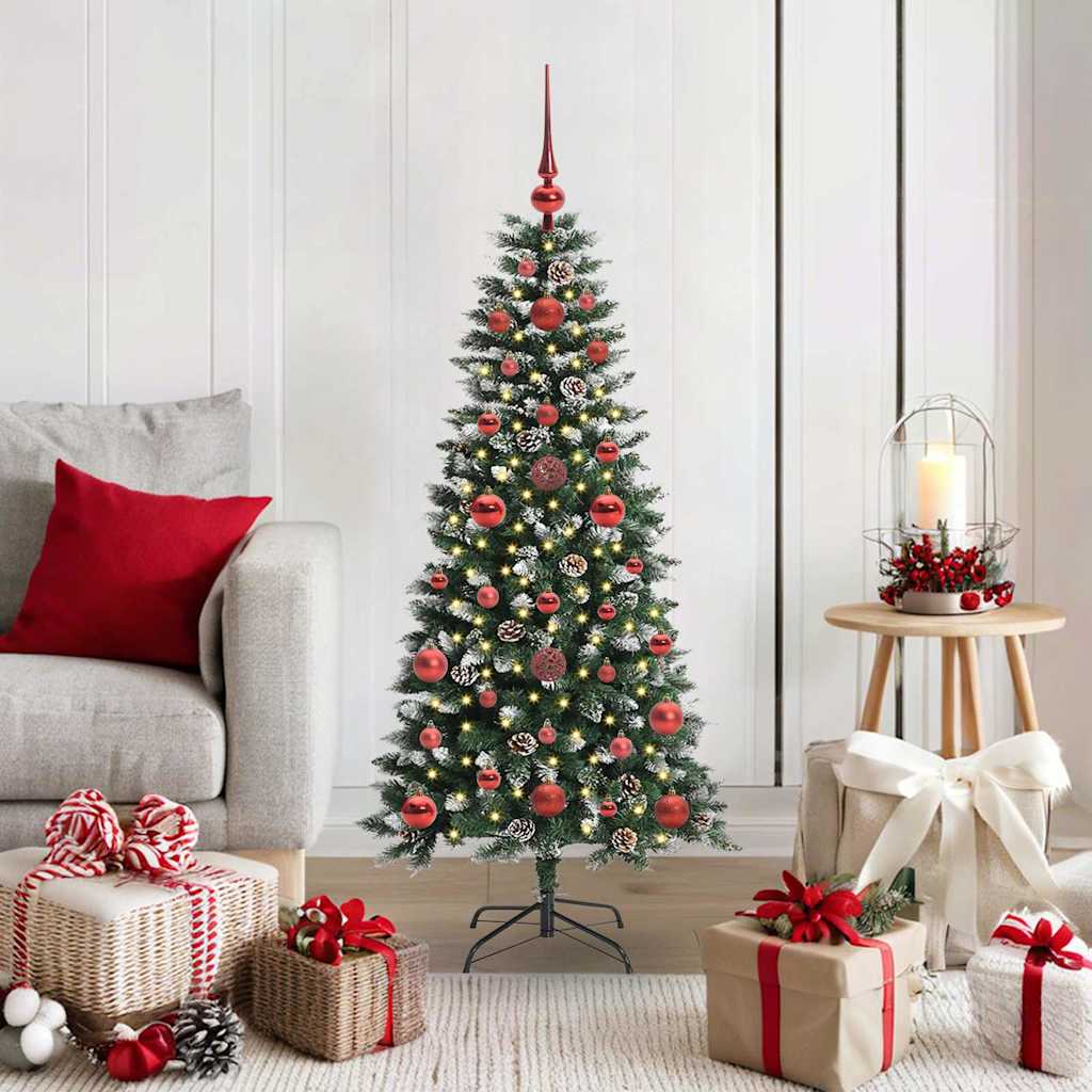 Artificial Christmas Tree with 150 LEDs Green 50 x 50 x 120 cm