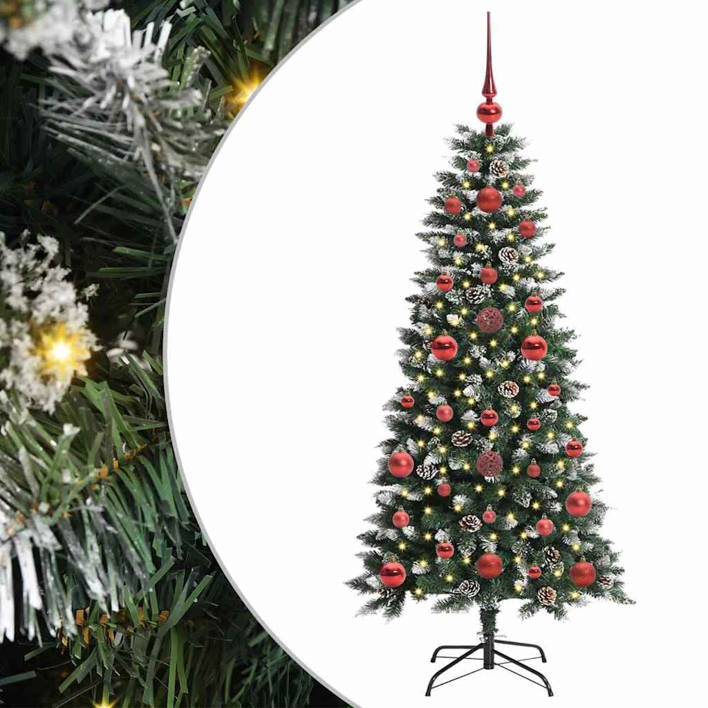 Artificial Christmas Tree with 150 LEDs Green 50 x 50 x 120 cm