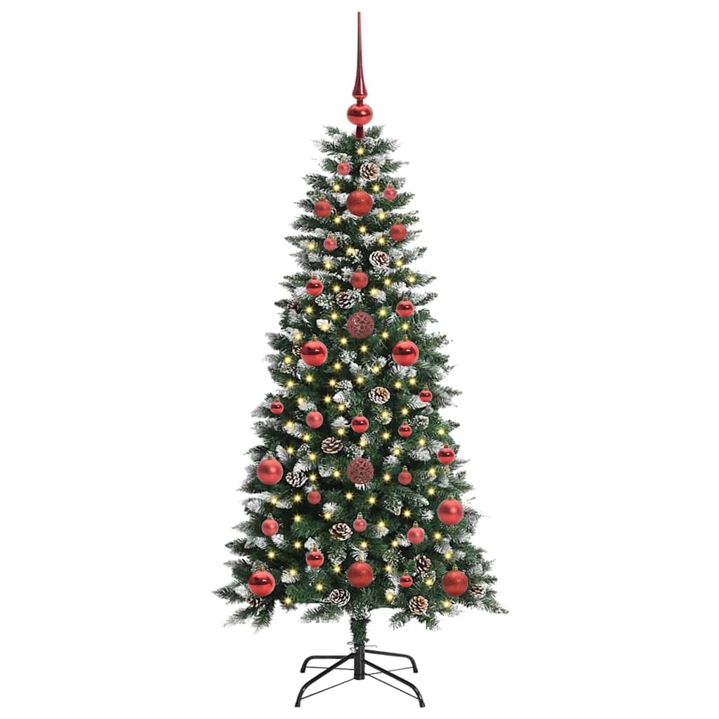Artificial Christmas Tree with 150 LEDs Green 50 x 50 x 120 cm