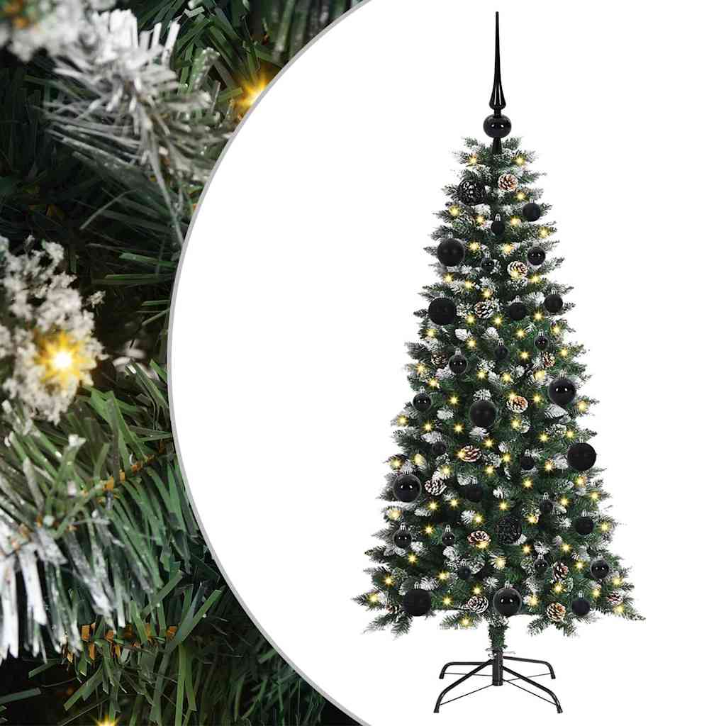 Artificial Christmas Tree with 150 LEDs Green 55 x 55 x 120 cm