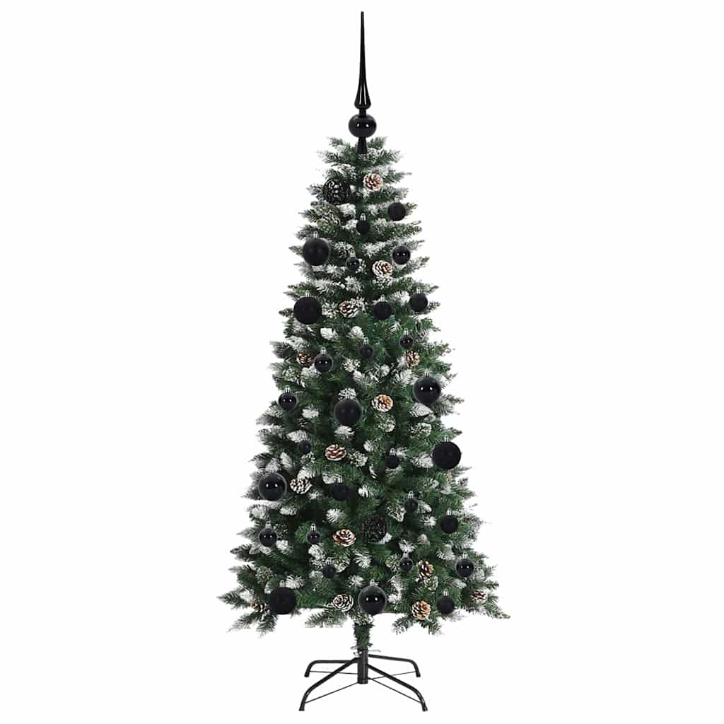 Artificial Christmas Tree with 150 LEDs Green 55 x 55 x 120 cm