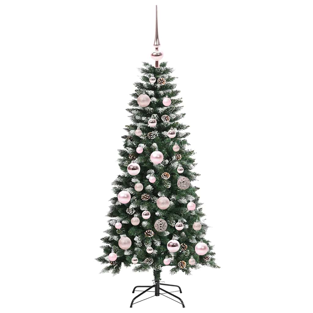Artificial Christmas Tree with 150 LEDs Green 55 x 55 x 120 cm