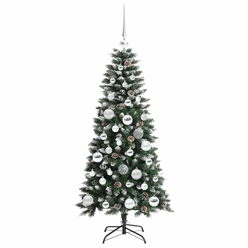 Artificial Christmas Tree with 150 LEDs Green 55 x 55 x 120 cm