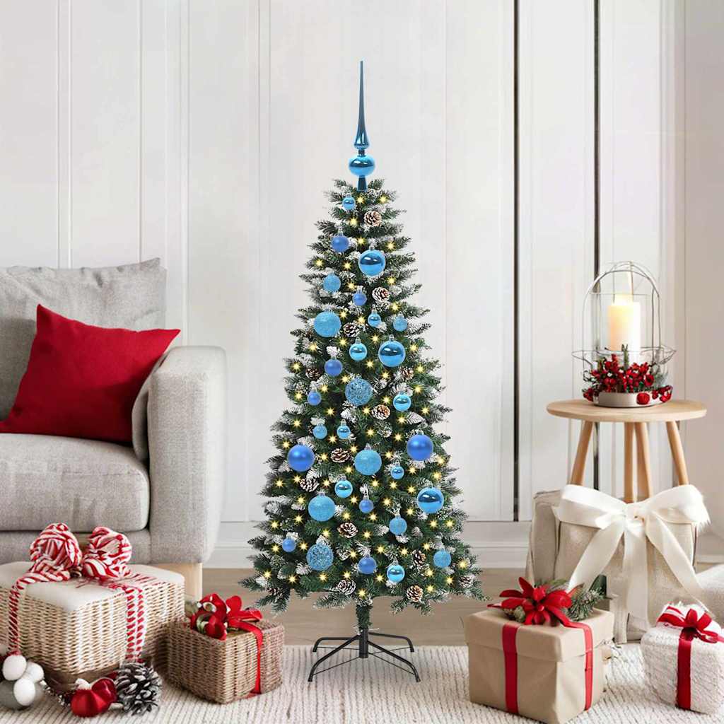 Artificial Christmas Tree with 150 LEDs Green 50 x 50 x 120 cm