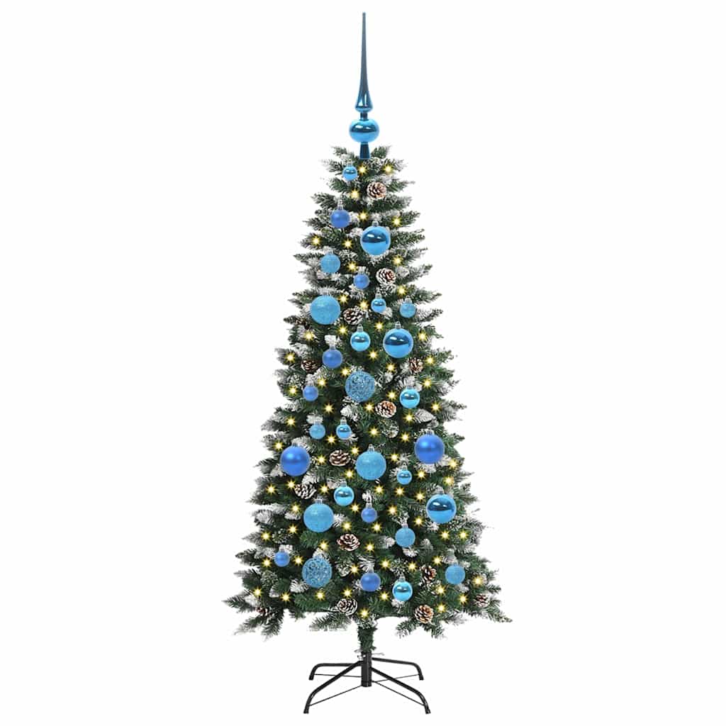 Artificial Christmas Tree with 150 LEDs Green 50 x 50 x 120 cm
