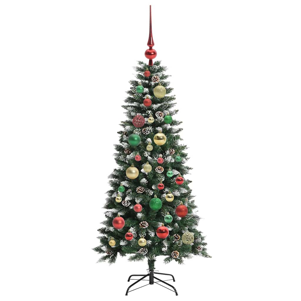 Artificial Christmas Tree with 150 LEDs Green 55 x 55 x 120 cm