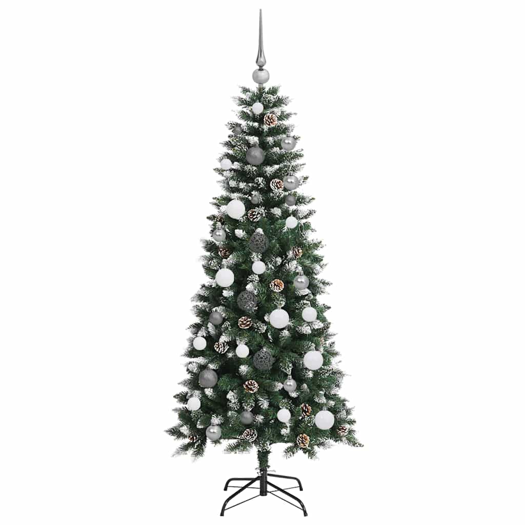Artificial Christmas Tree with 150 LEDs Green 66 x 66 x 150 cm