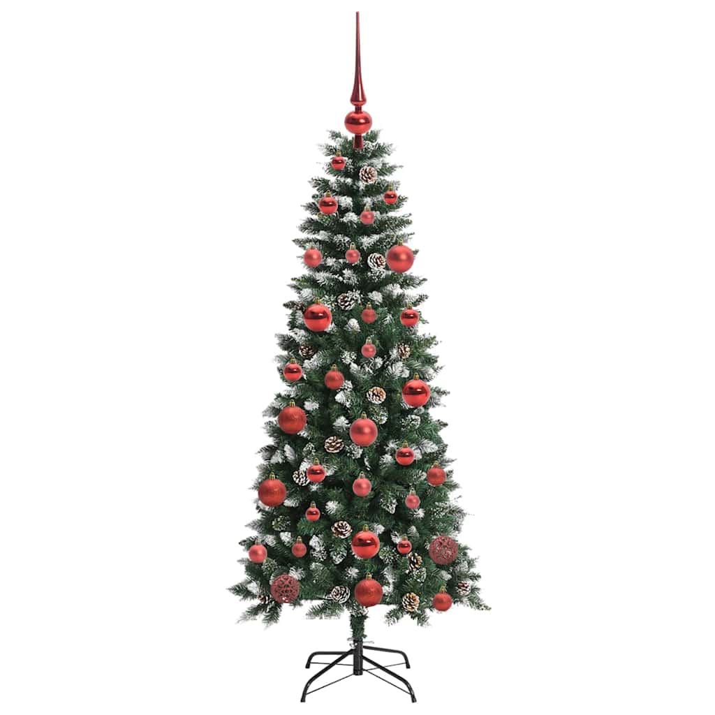Artificial Christmas Tree with 150 LEDs Green 66 x 66 x 150 cm