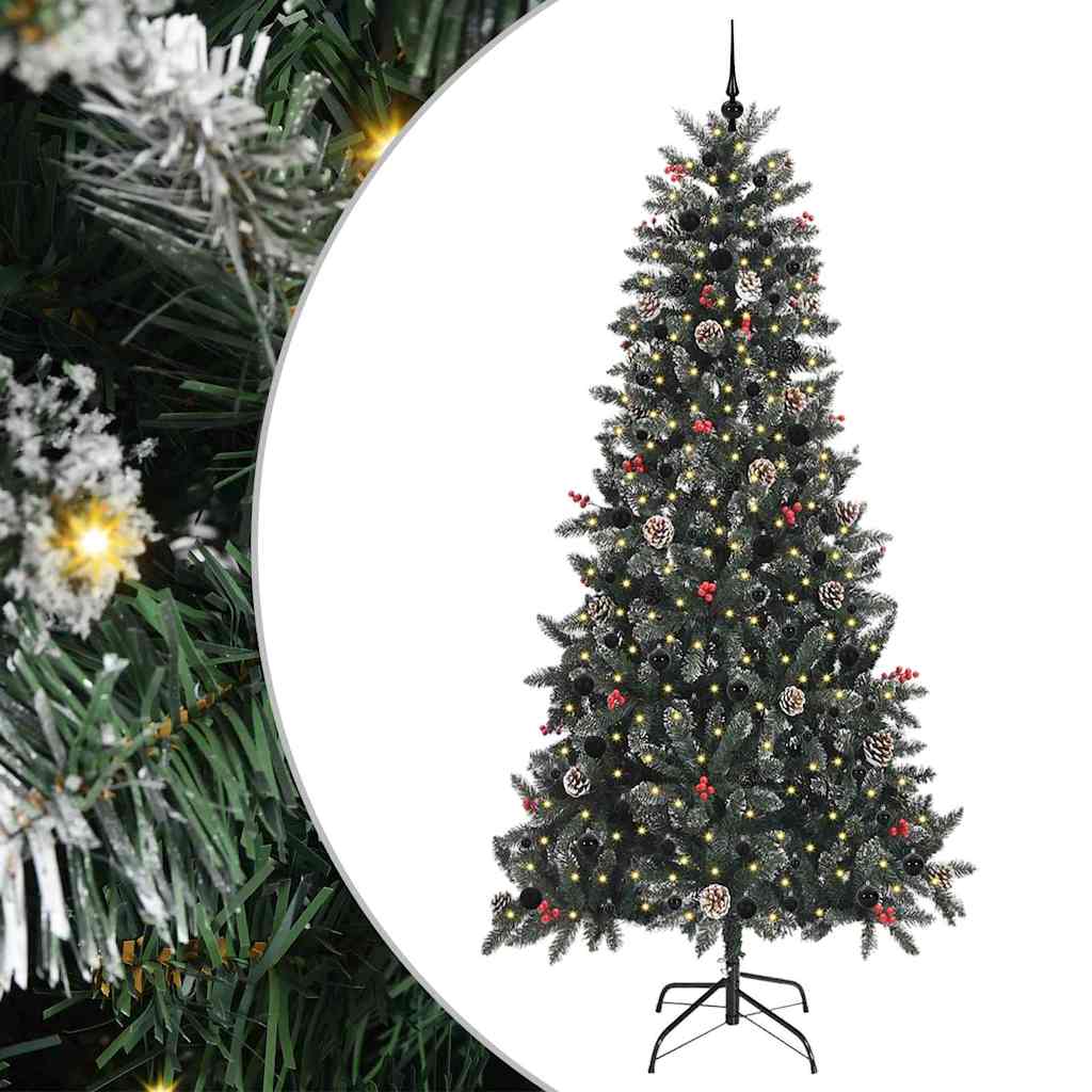 Artificial Christmas Tree with 300 LEDs Green 96 x 96 x 240 cm