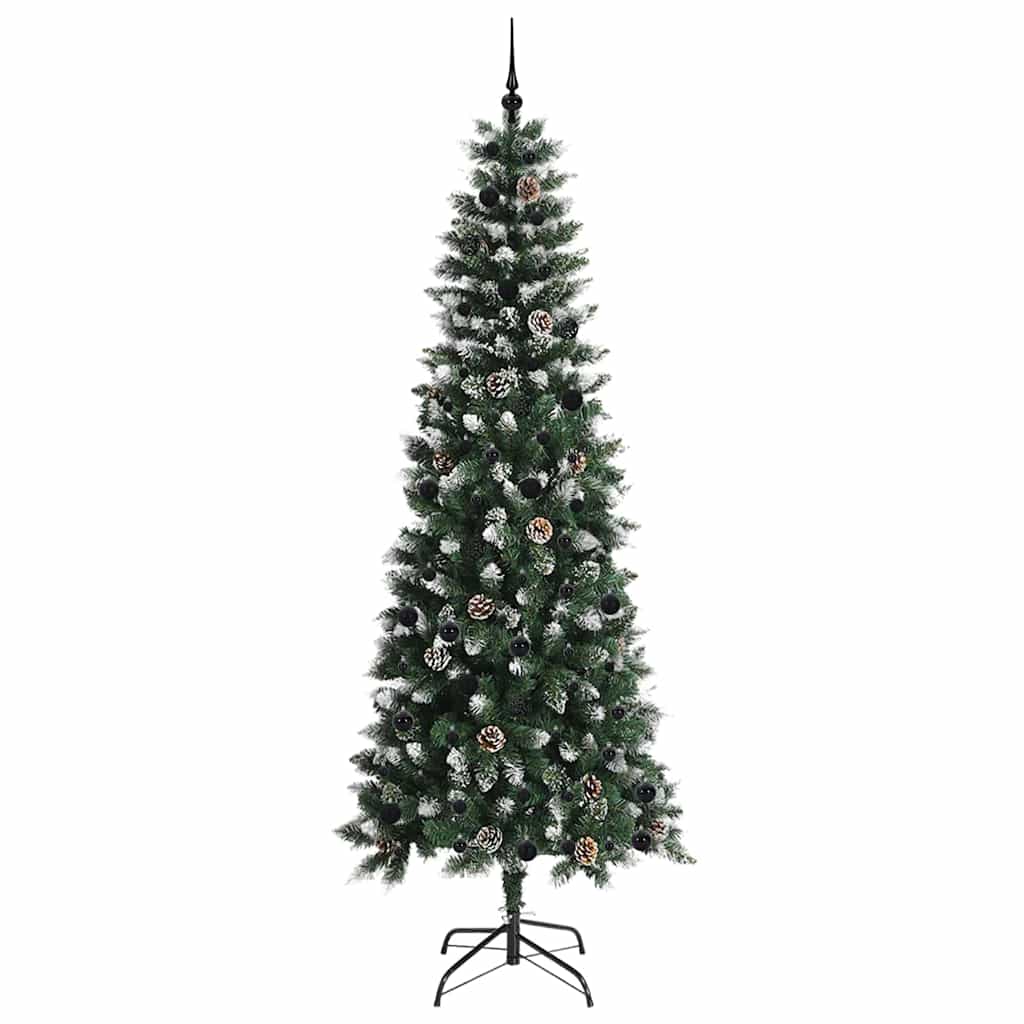 Artificial Christmas Tree with 300 LEDs Green 96 x 96 x 240 cm