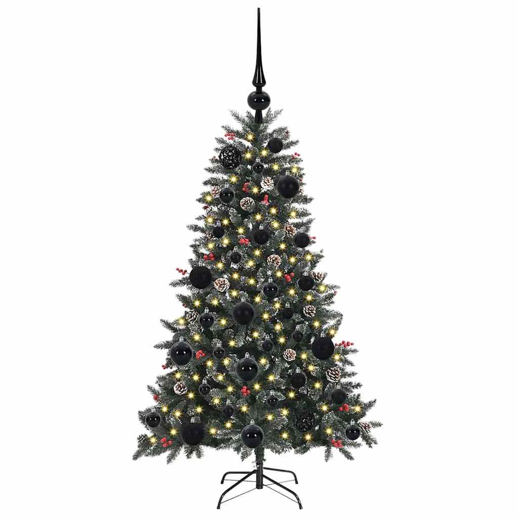 Artificial Christmas Tree with 150 LEDs Green 68 x 68 x 120 cm