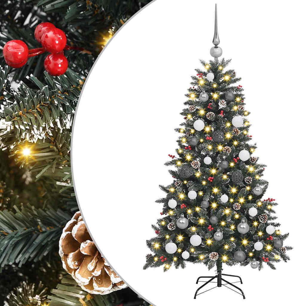 Artificial Christmas Tree with Stand Green 83.5 x 83.5 x 150 cm