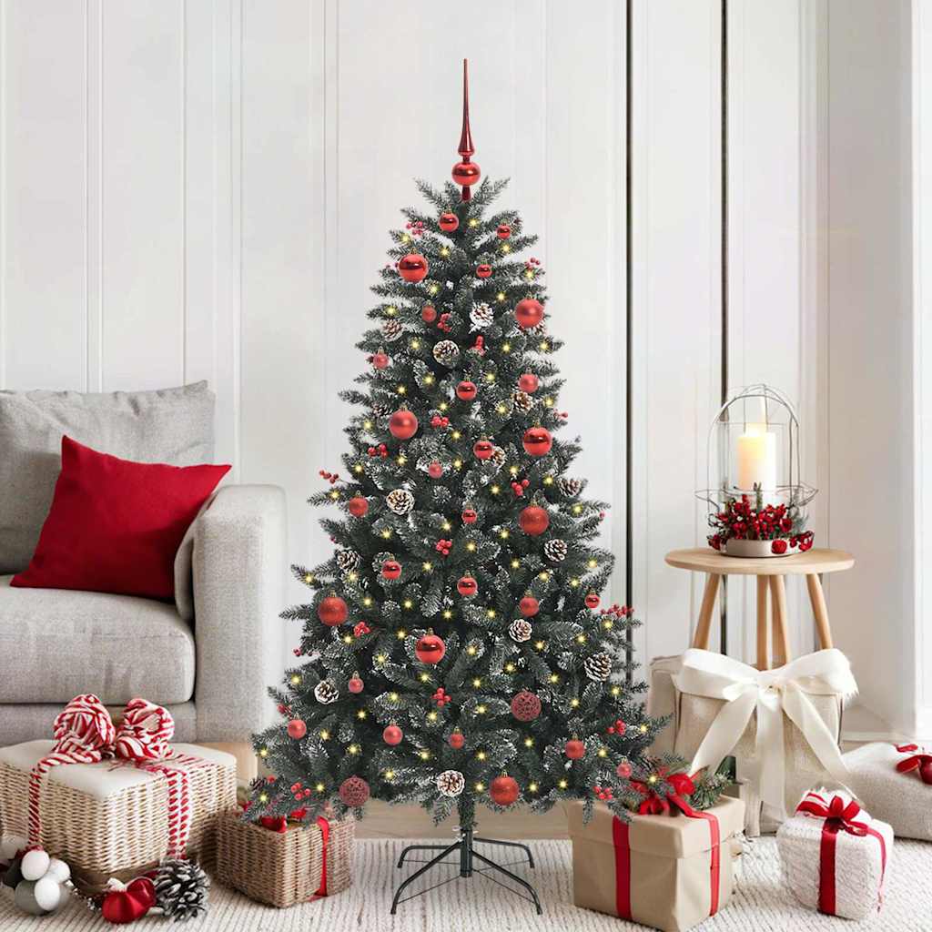 Artificial Christmas Tree with Stand Green 83.5 x 83.5 x 150 cm