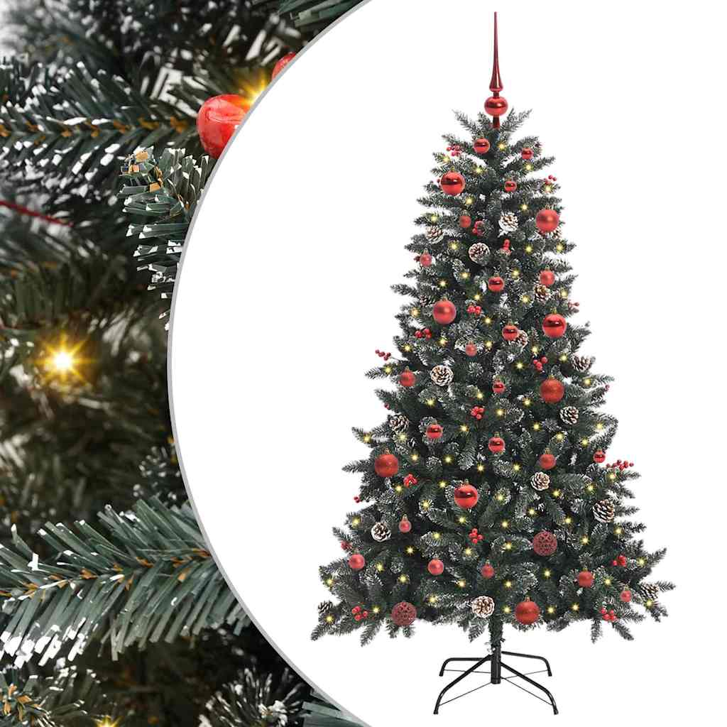 Artificial Christmas Tree with Stand Green 83.5 x 83.5 x 150 cm