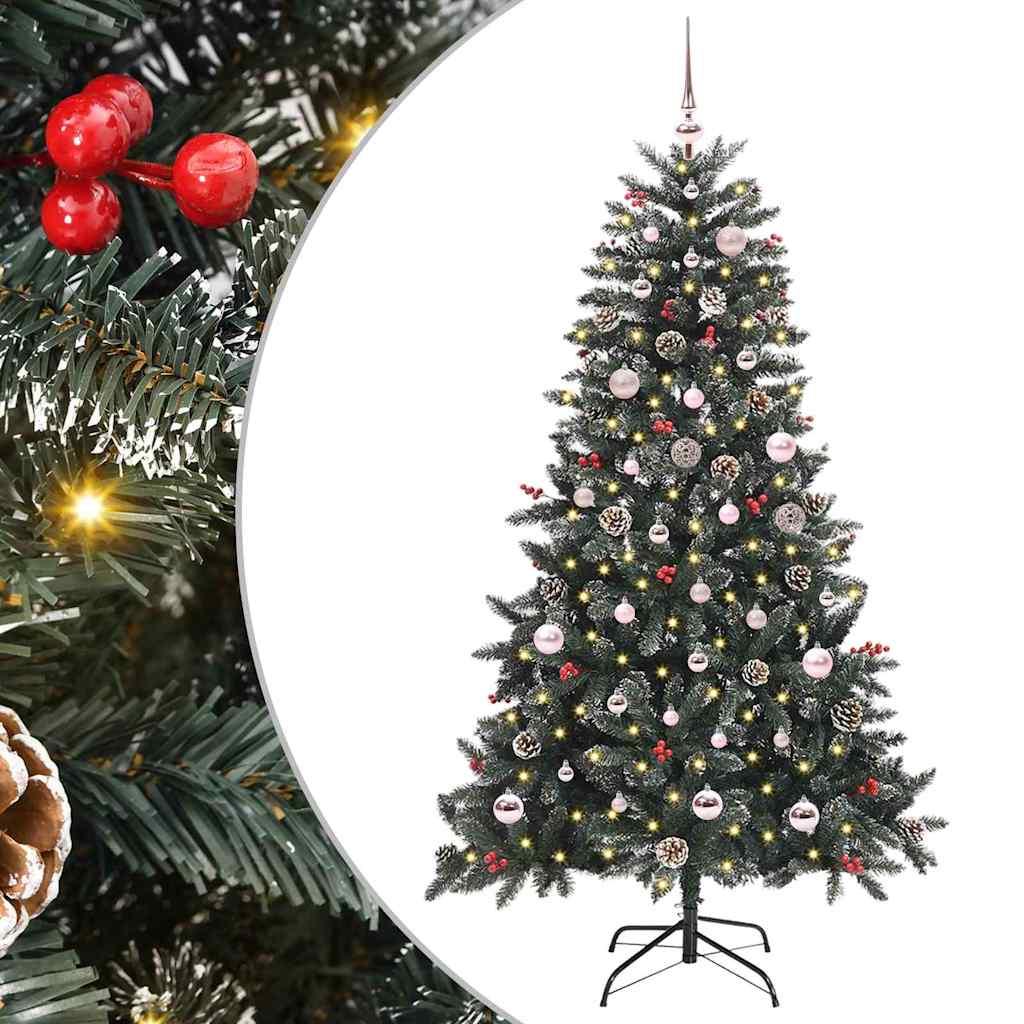 Artificial Christmas Tree with Stand Green 83.5 x 83.5 x 150 cm