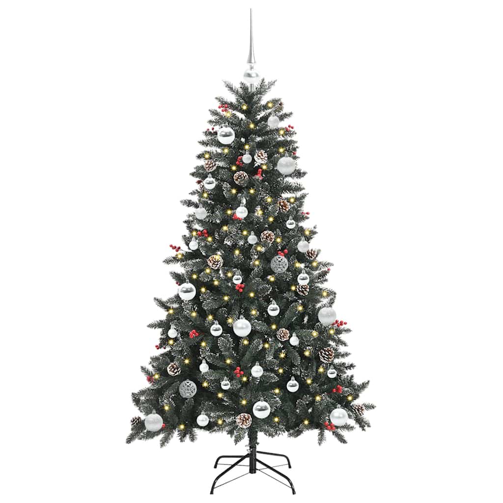 Artificial Christmas Tree with Stand Green 83.5 x 83.5 x 150 cm
