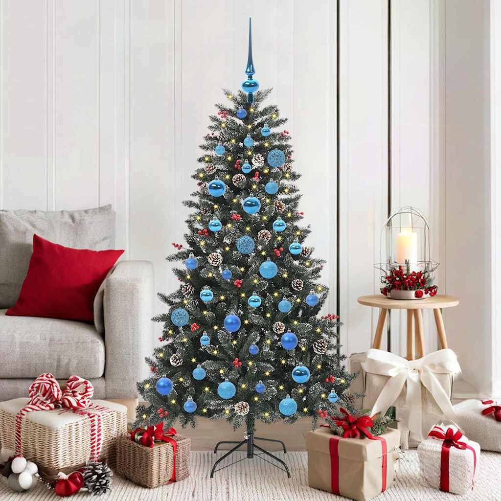 Artificial Christmas Tree with Stand Green 83.5 x 83.5 x 150 cm
