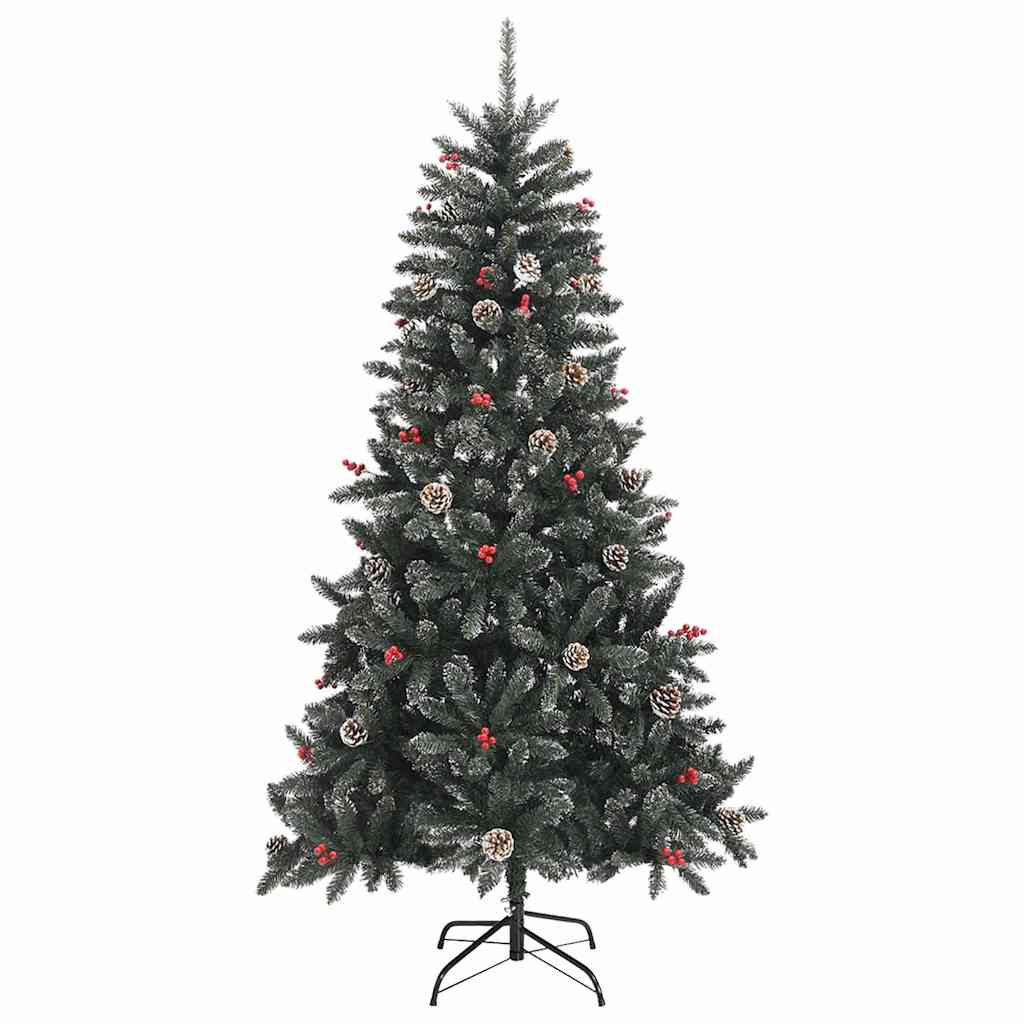Artificial Christmas Tree with Stand Green 114 x 114 x 210 cm