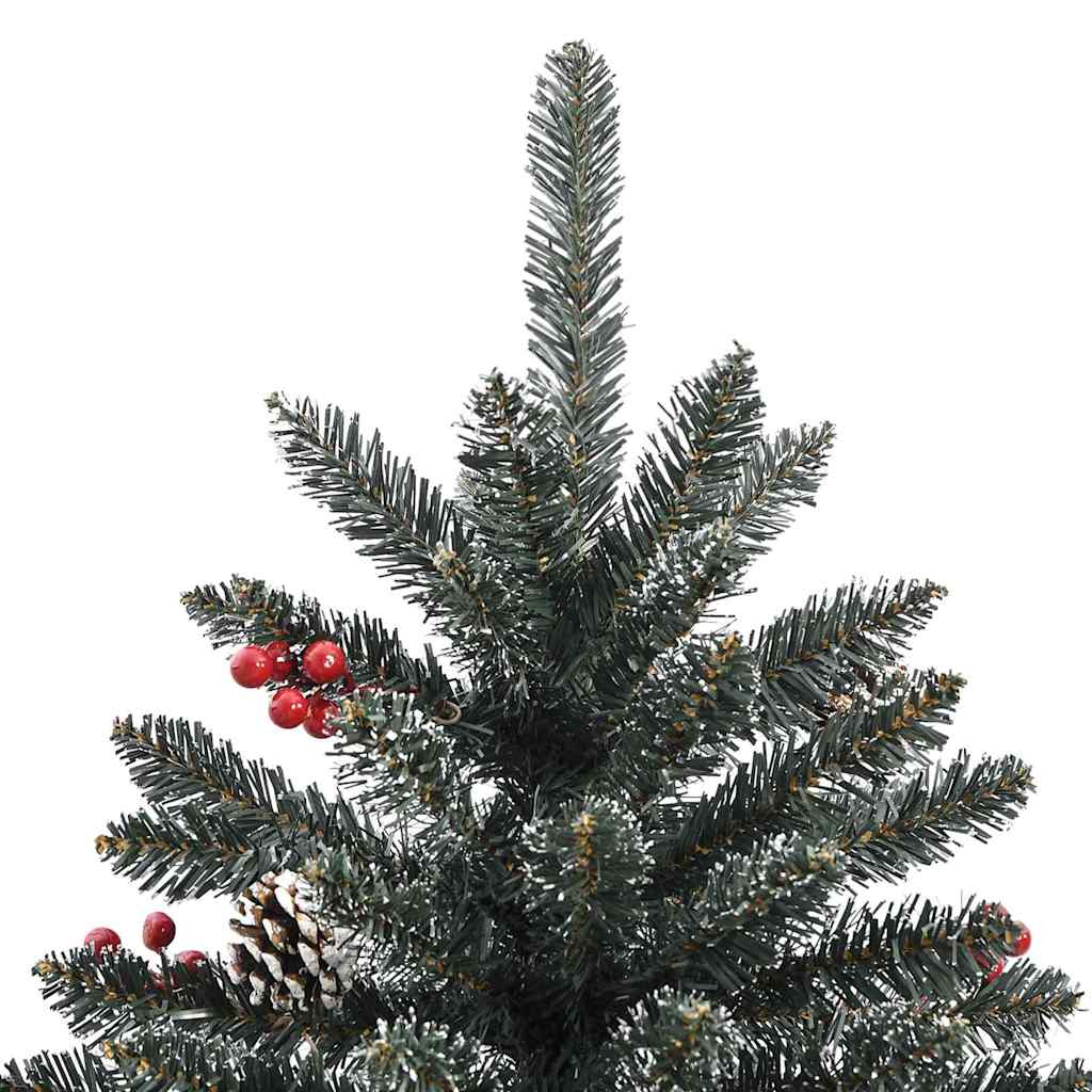 Artificial Christmas Tree with Stand Green 114 x 114 x 210 cm