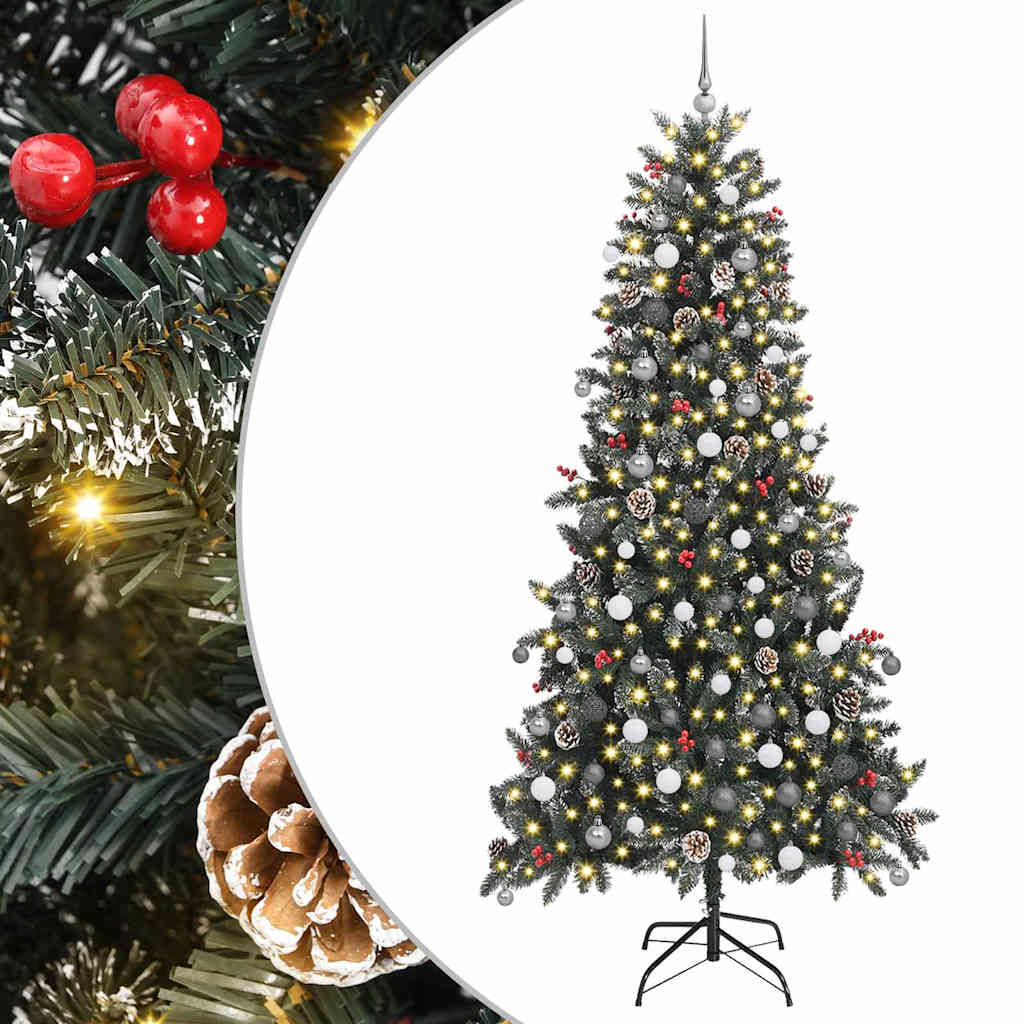 Artificial Christmas Tree Green 129.5 x 129.5 x 240 cm