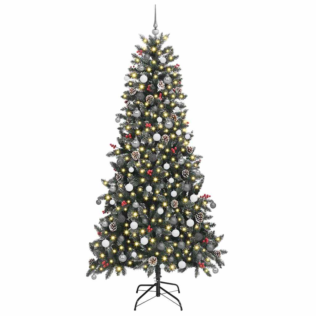 Artificial Christmas Tree Green 129.5 x 129.5 x 240 cm