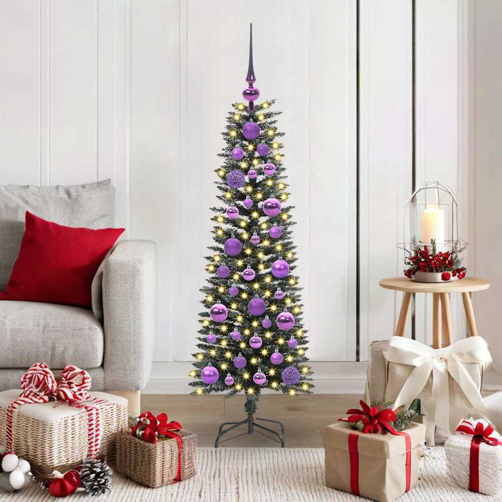 Artificial Christmas Tree with Stand Green 40.5 x 40.5 x 120 cm