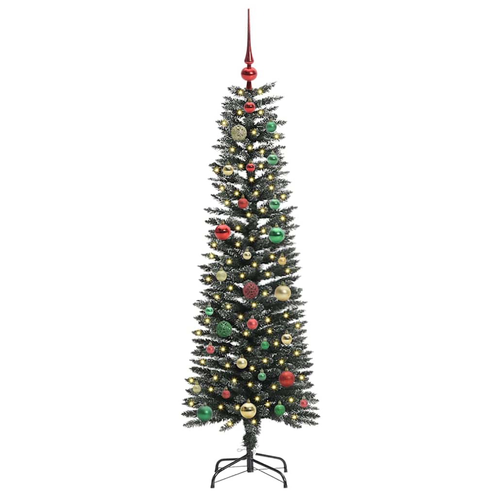 Artificial Christmas Tree with 150 LEDs Green 43 x 43 x 150 cm