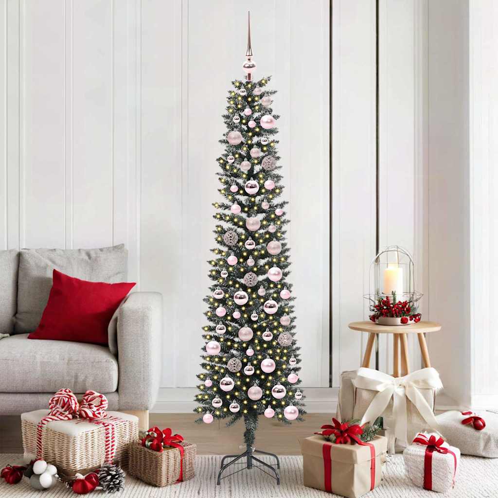 Artificial Christmas Tree with Stand Green 50.5 x 50.5 x 180 cm
