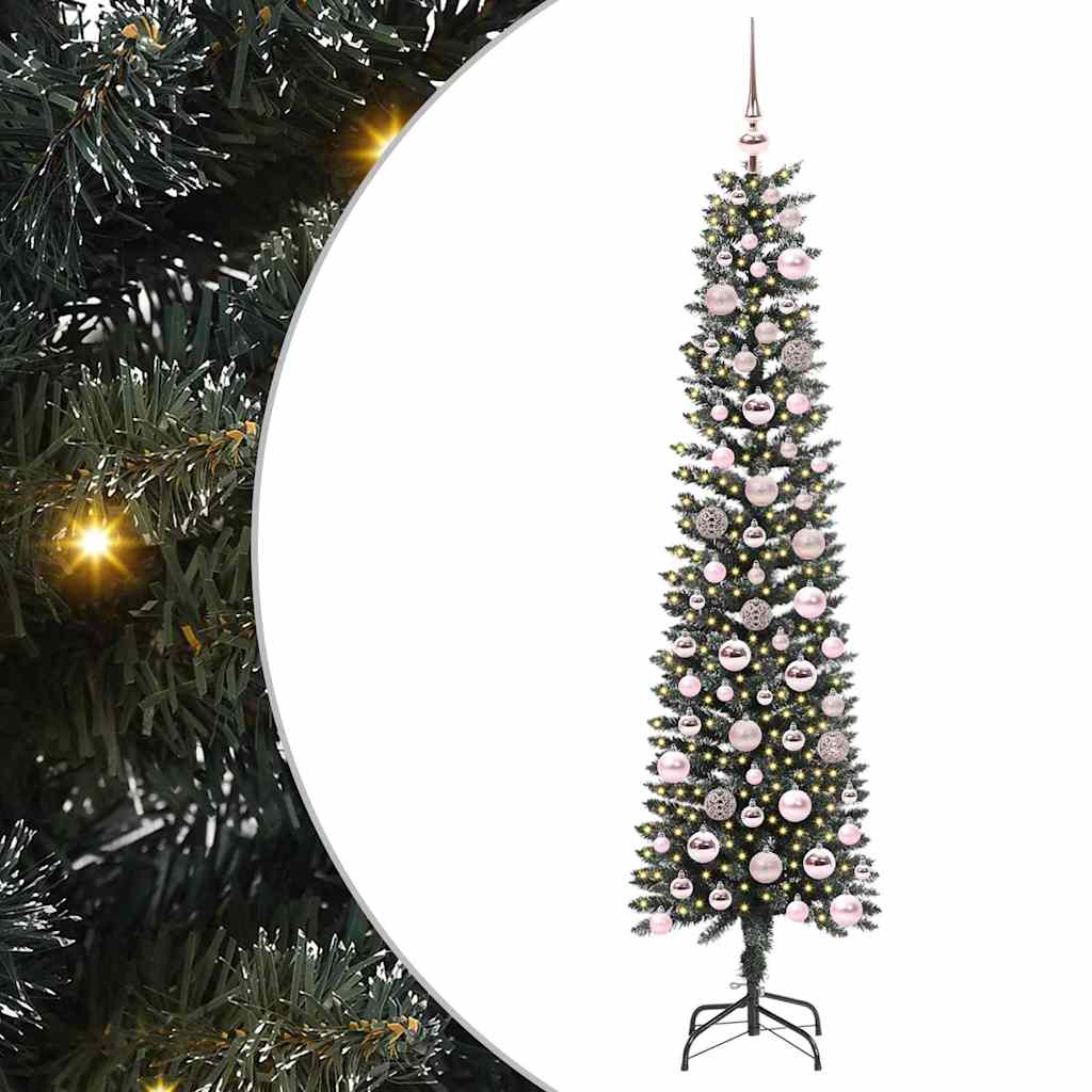 Artificial Christmas Tree with Stand Green 50.5 x 50.5 x 180 cm