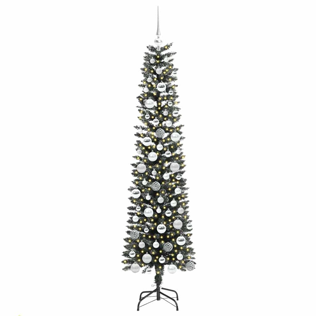 Artificial Christmas Tree with Stand Green 50.5 x 50.5 x 180 cm