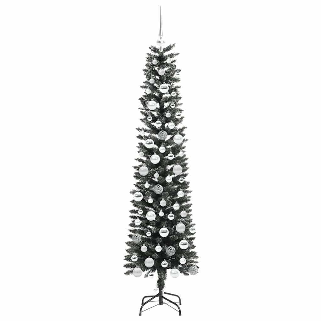 Artificial Christmas Tree with Stand Green 50.5 x 50.5 x 180 cm