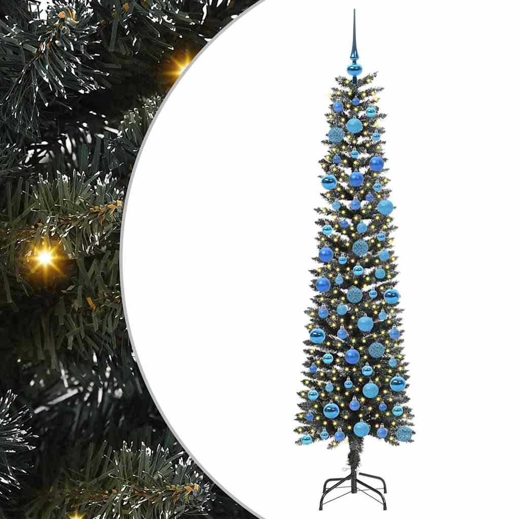 Artificial Christmas Tree with Stand Green 50.5 x 50.5 x 180 cm