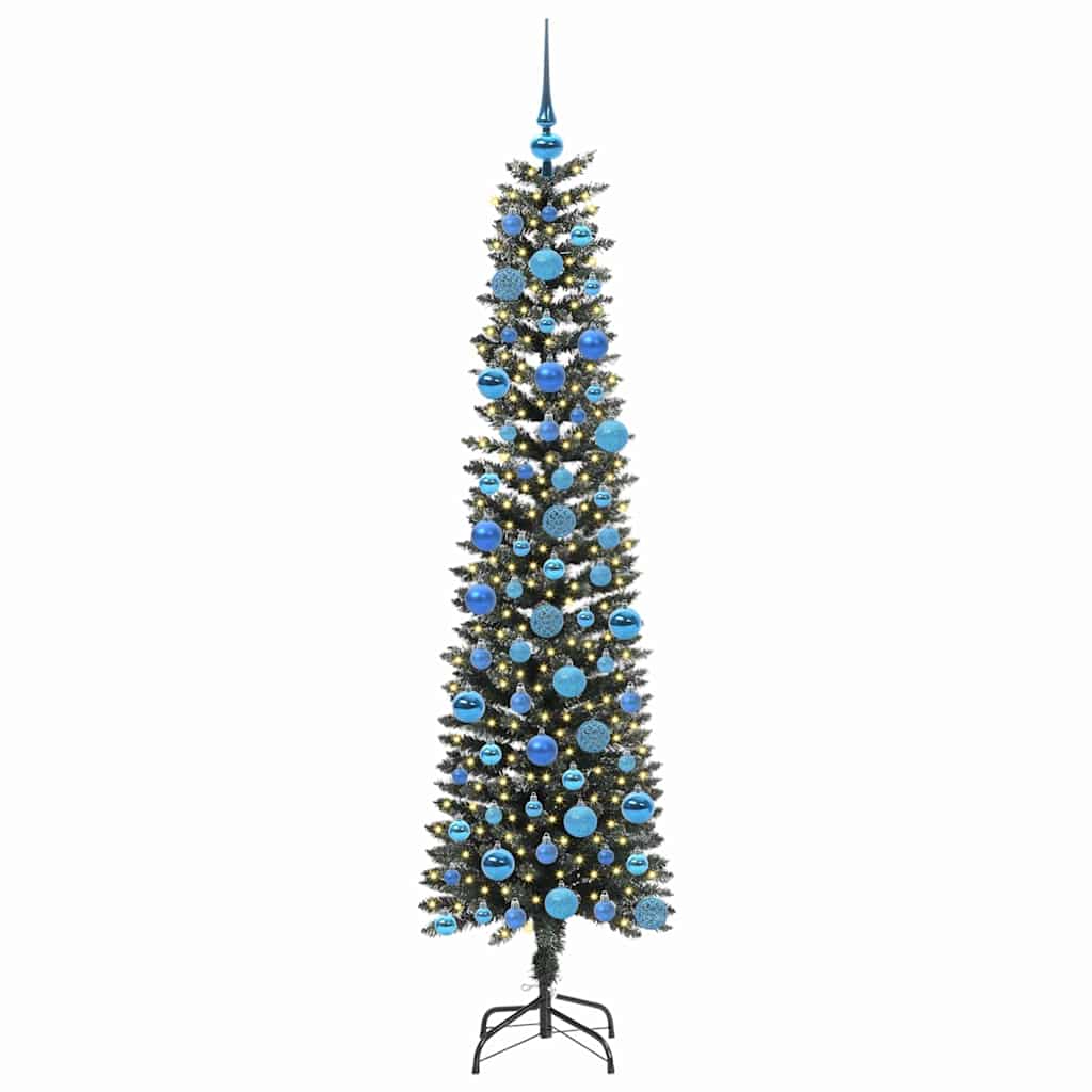 Artificial Christmas Tree with Stand Green 50.5 x 50.5 x 180 cm