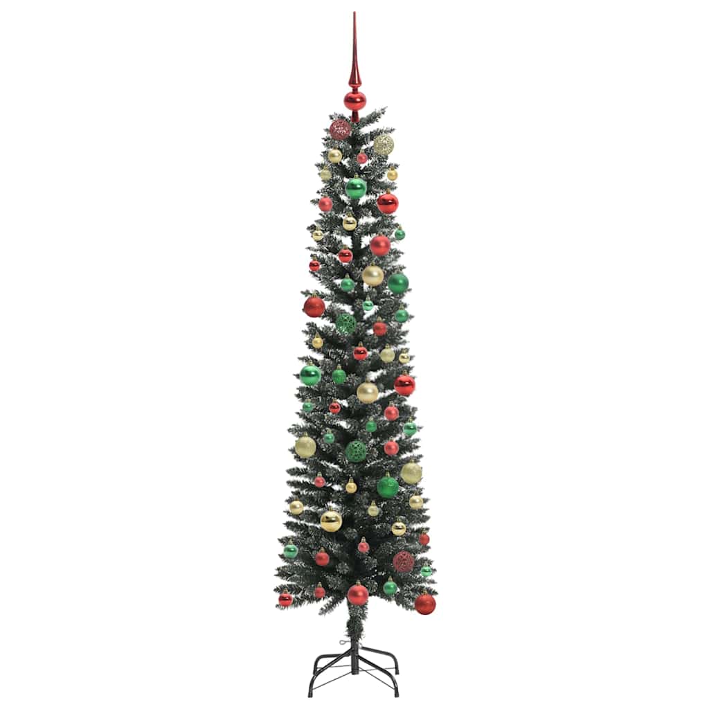Artificial Christmas Tree with Stand Green 50.5 x 50.5 x 180 cm