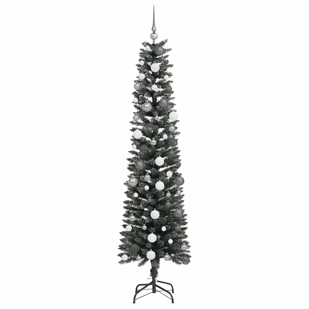 Artificial Christmas Tree with 300 LEDs Green 58 x 58 x 210 cm
