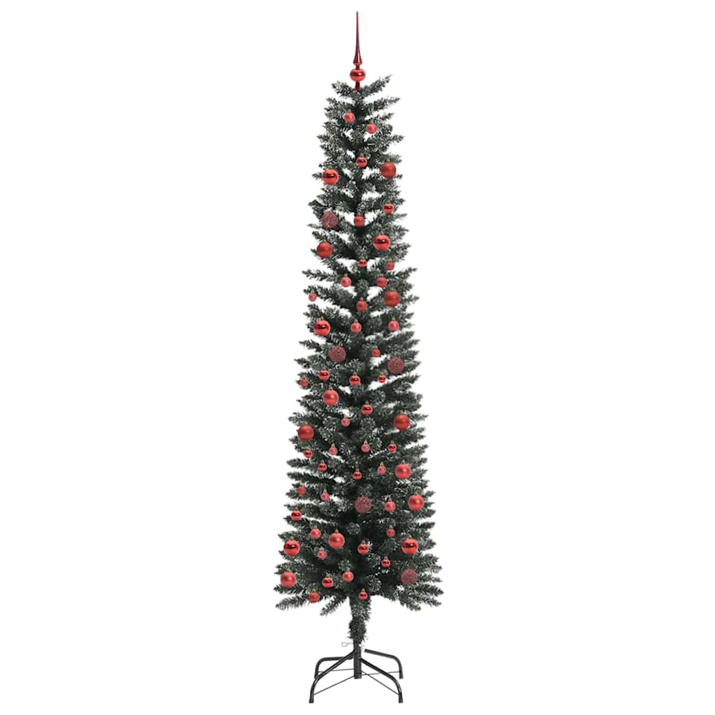 Artificial Christmas Tree with 300 LEDs Green 58 x 58 x 210 cm