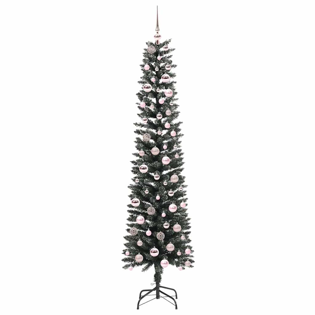 Artificial Christmas Tree with 300 LEDs Green 58 x 58 x 210 cm