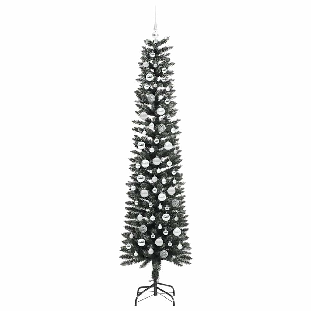 Artificial Christmas Tree with 300 LEDs Green 58 x 58 x 210 cm