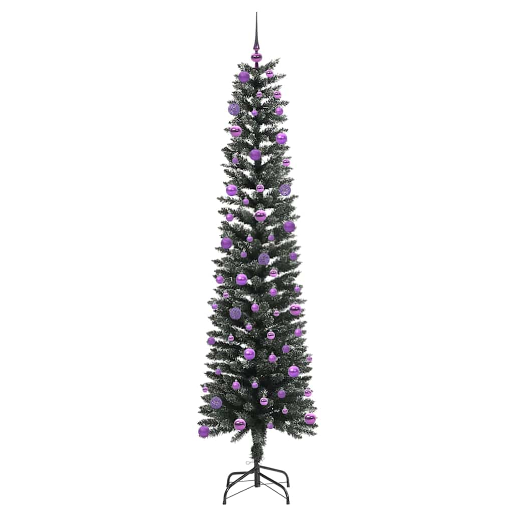 Artificial Christmas Tree with 300 LEDs Green 58 x 58 x 210 cm
