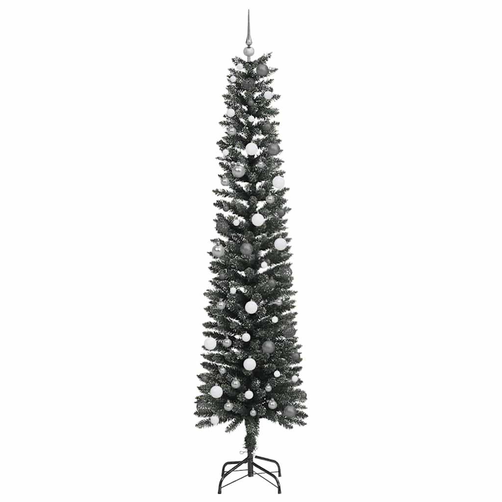 Artificial Christmas Tree with 300 LEDs Green 58 x 58 x 240 cm