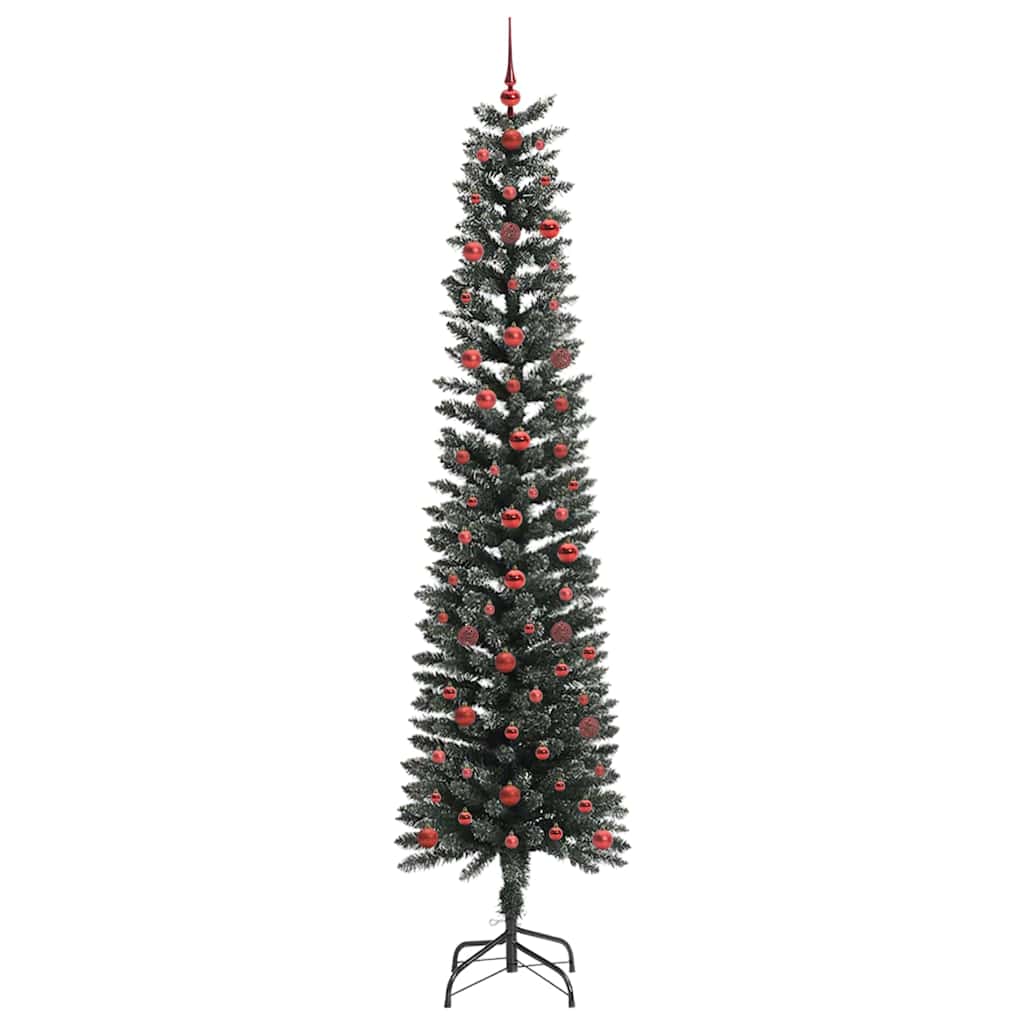 Artificial Christmas Tree with 300 LEDs Green 58 x 58 x 240 cm
