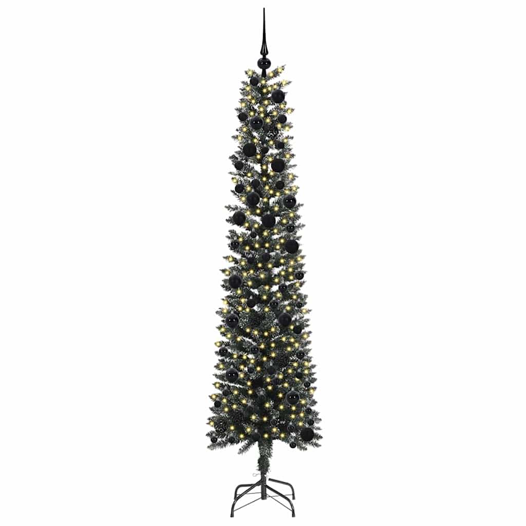 Artificial Christmas Tree with 300 LEDs Green 58 x 58 x 240 cm