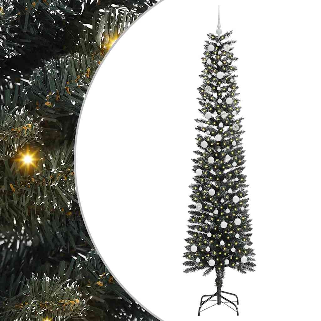 Artificial Christmas Tree with 300 LEDs Green 58 x 58 x 240 cm