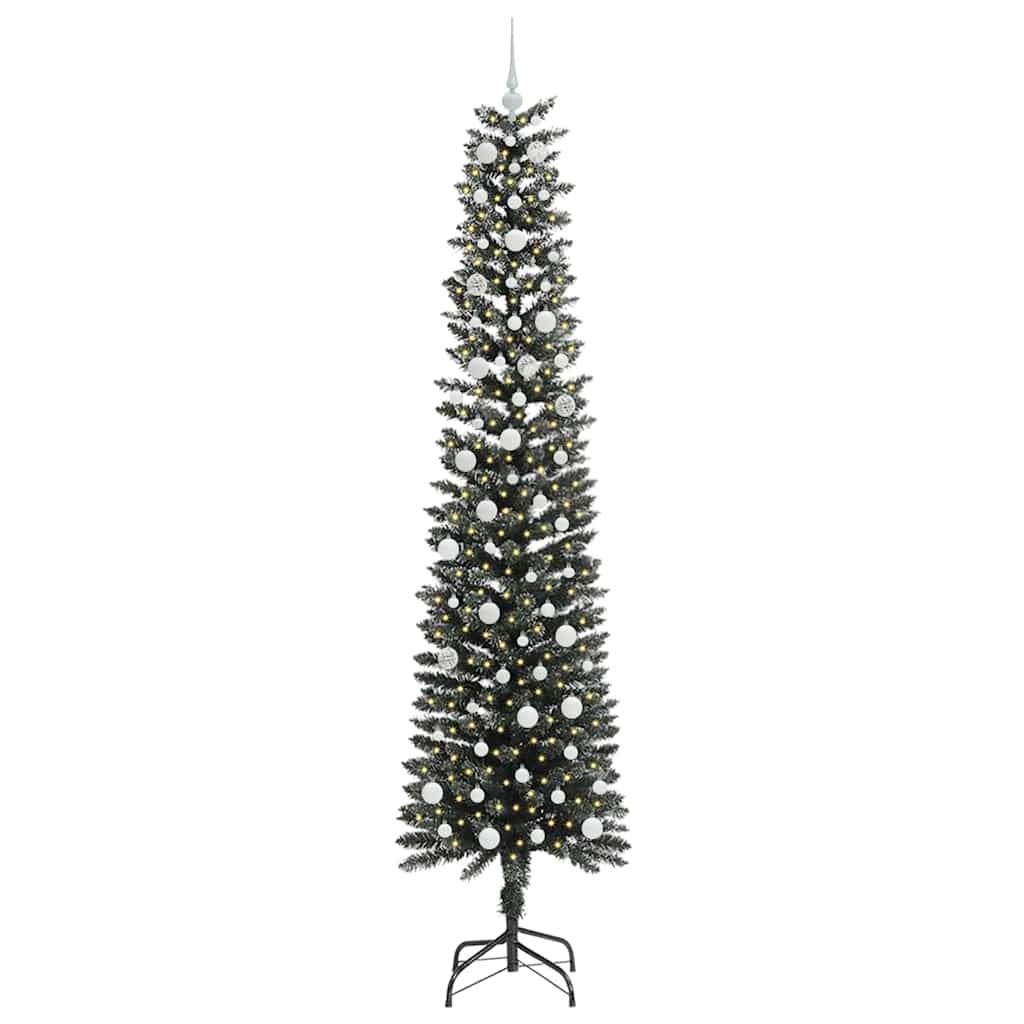 Artificial Christmas Tree with 300 LEDs Green 58 x 58 x 240 cm