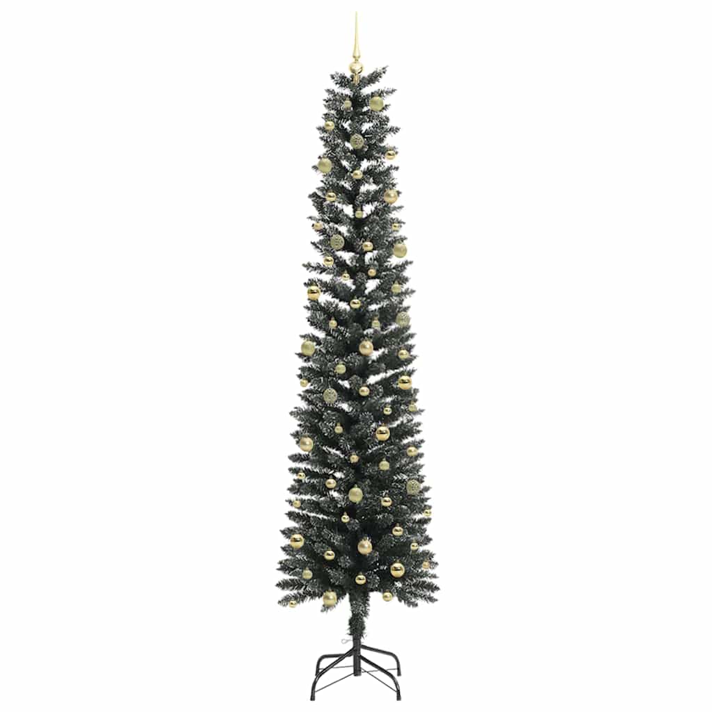 Artificial Christmas Tree with 300 LEDs Green 58 x 58 x 240 cm